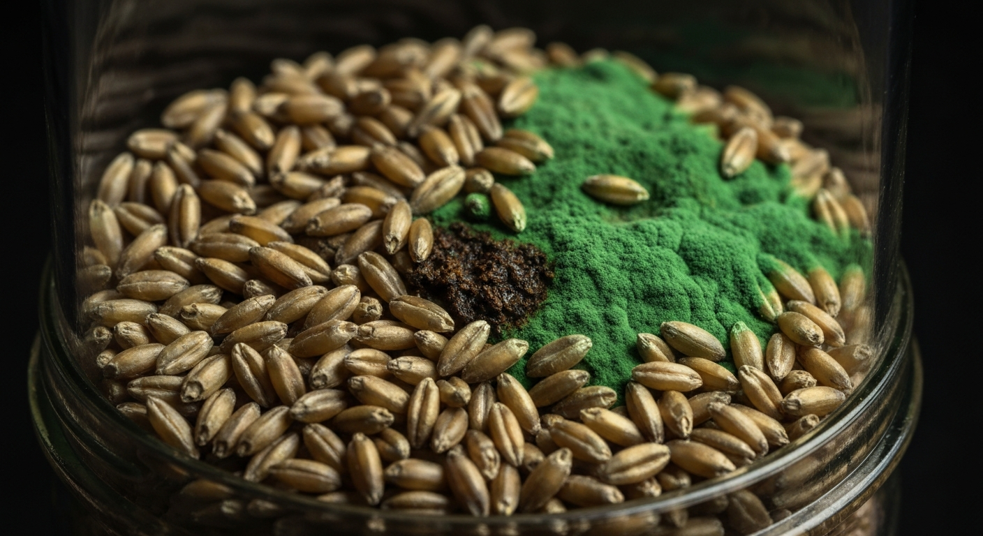 Troubleshooting contamination and problems in rye grain spawn bags